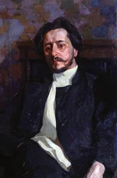Porträt von Leonid Andrejew (1871-1919) 1903